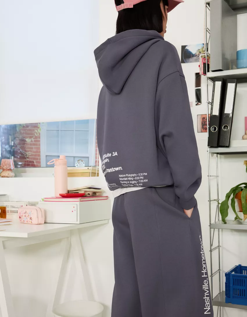 Sweatpants with print