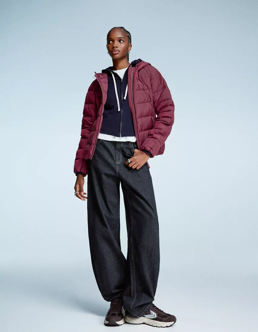 Lightweight puffer jacket