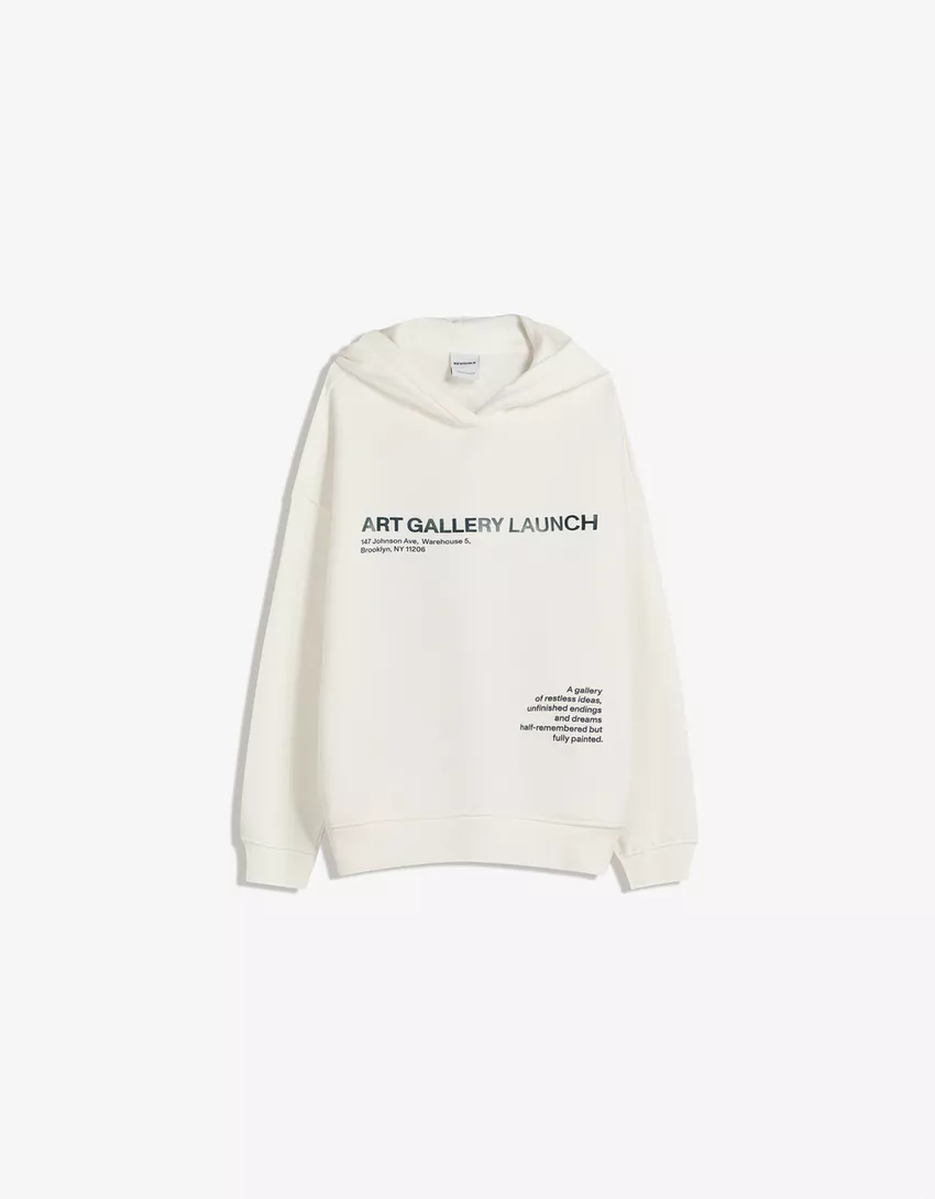 Printed hoodie