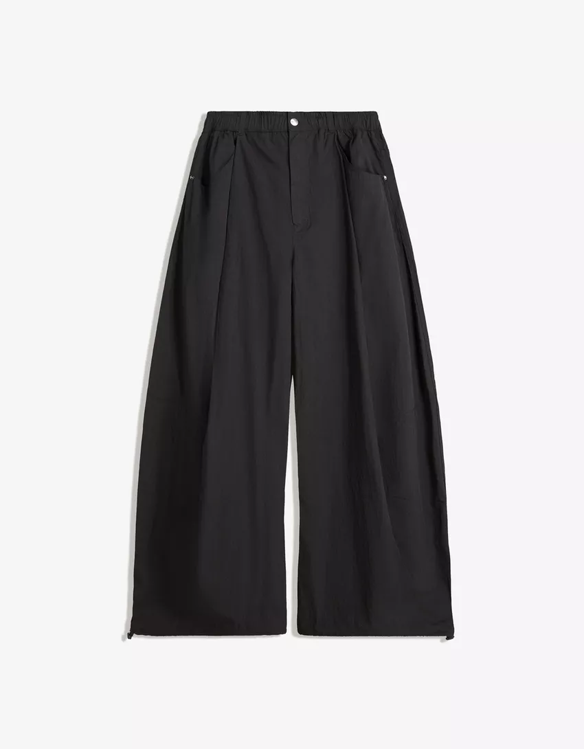 Technical balloon parachute pants
