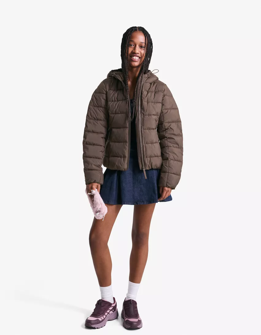 Lightweight puffer jacket
