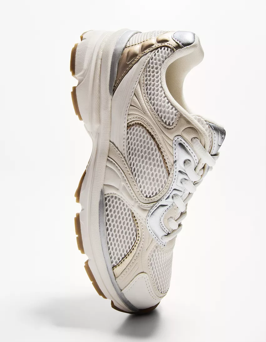 Multi-piece sneakers