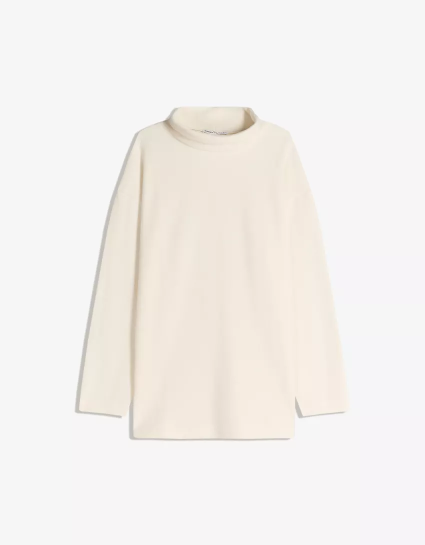 Soft wide sleeve mini dress