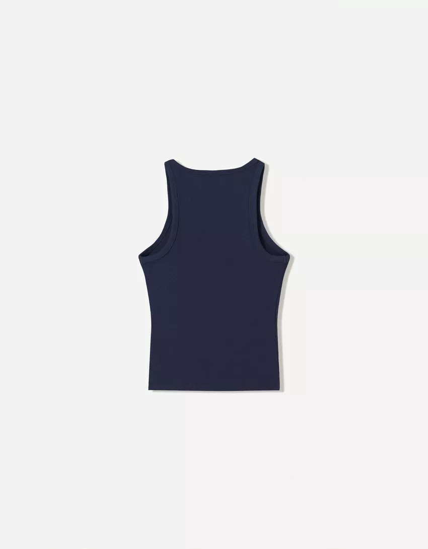 Ribbed tank top