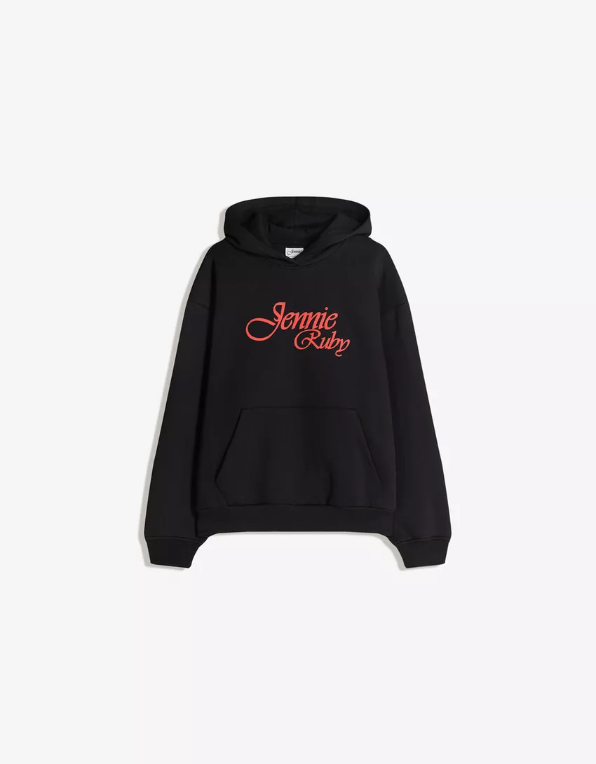 Jennie Ruby print hoodie