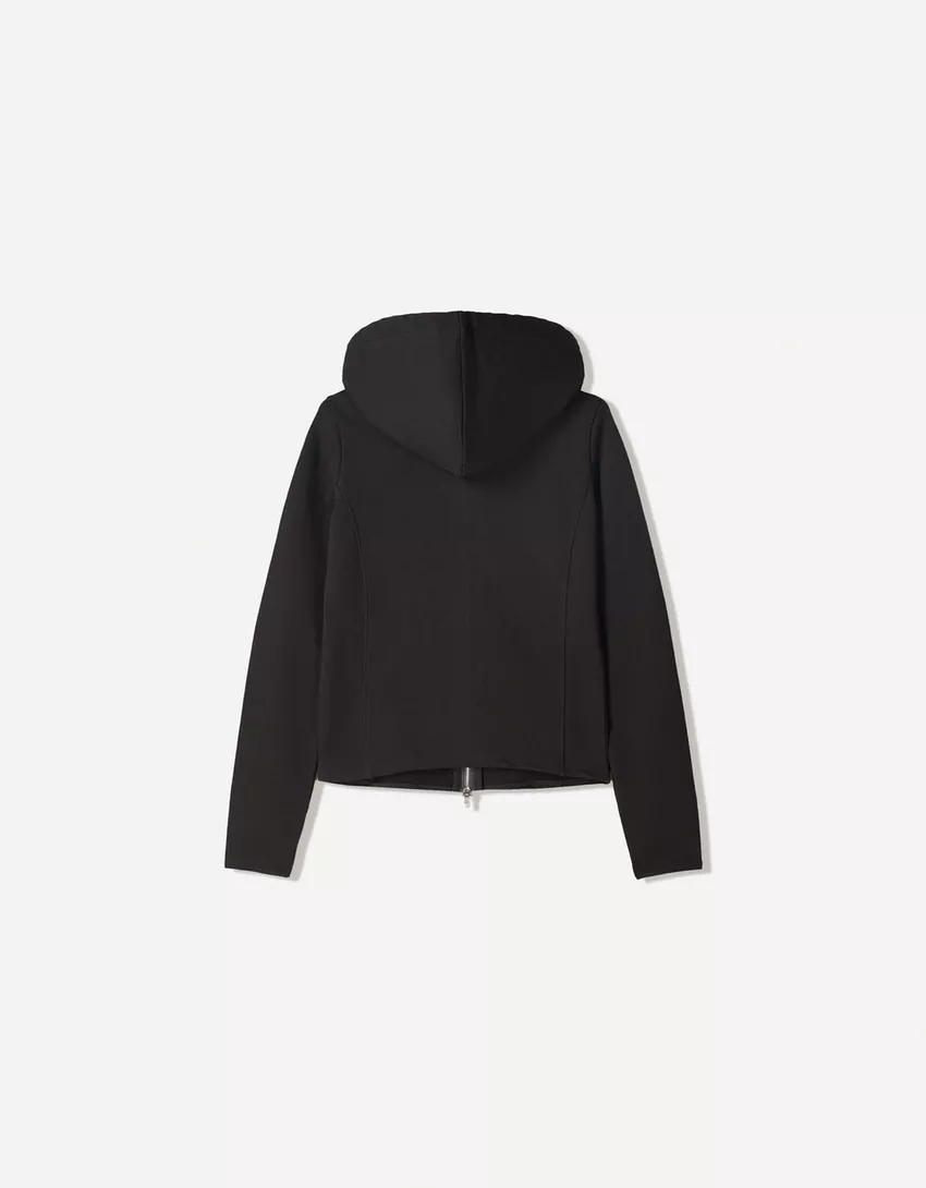 Zip-up hoodie