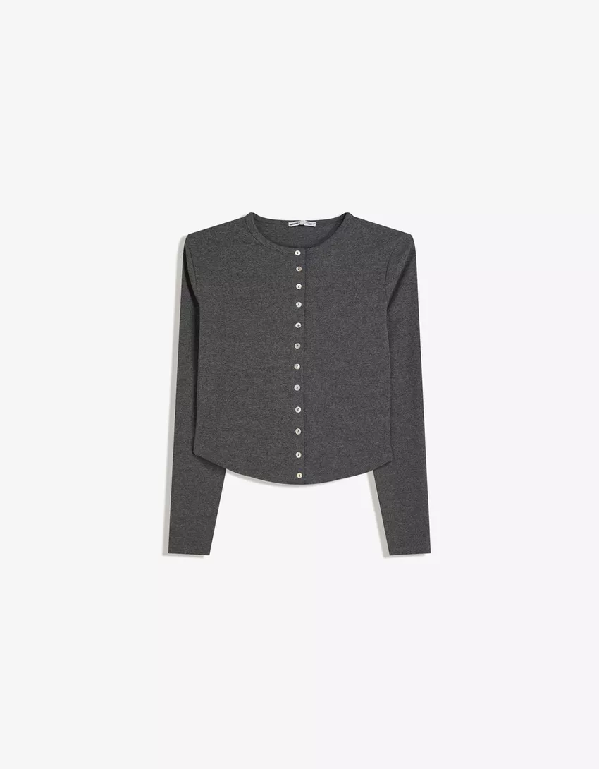 Buttoned cardigan