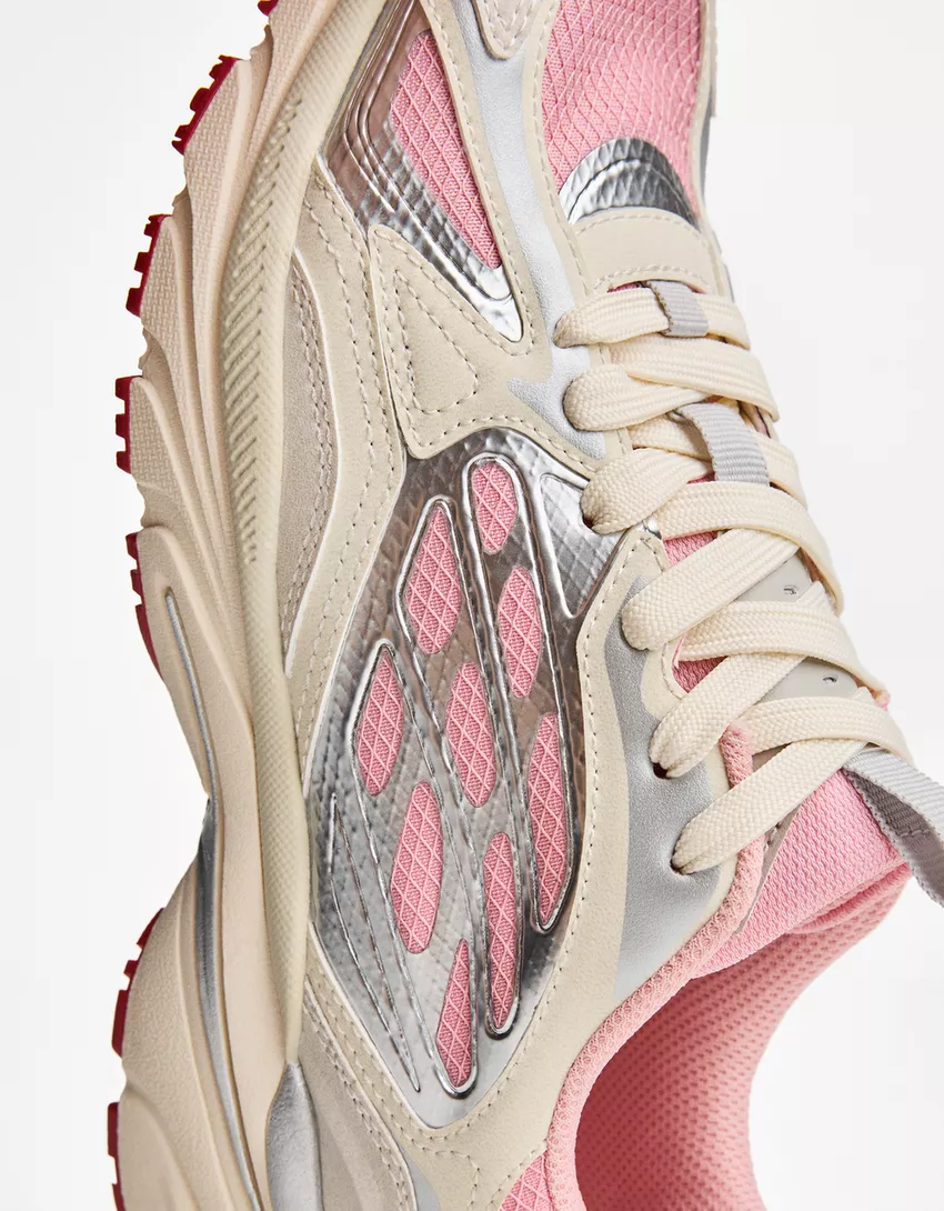 Multi-piece sneakers