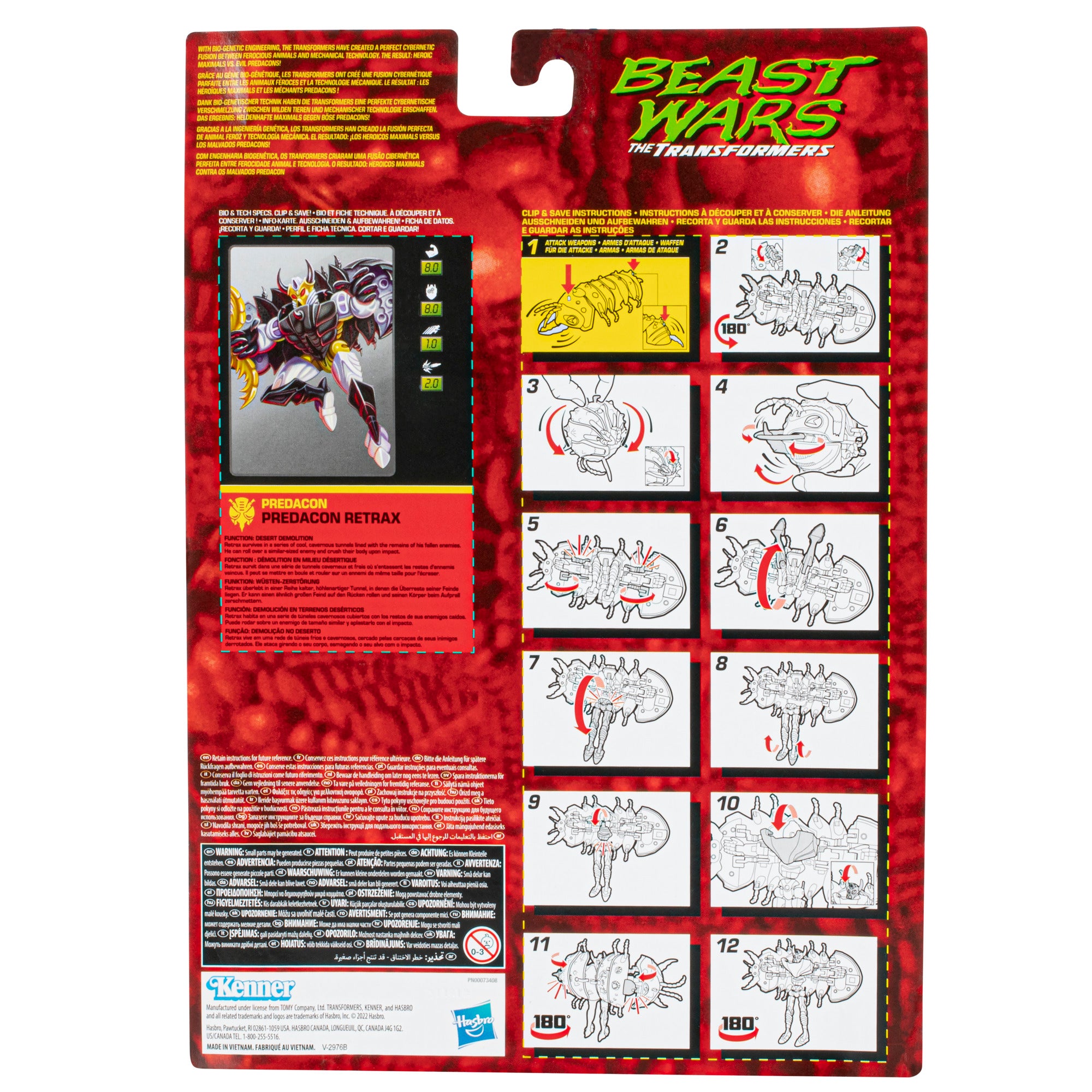 Transformers Vintage Beast Wars Predacon Retrax growornot