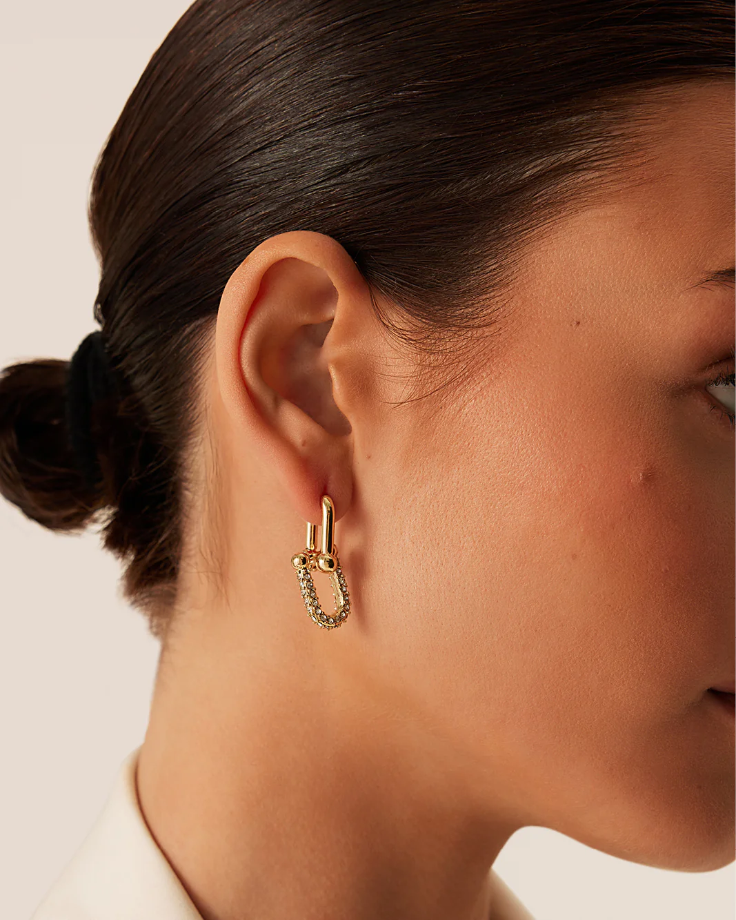 LYANA EARRING - GOLD-DIAMANTE