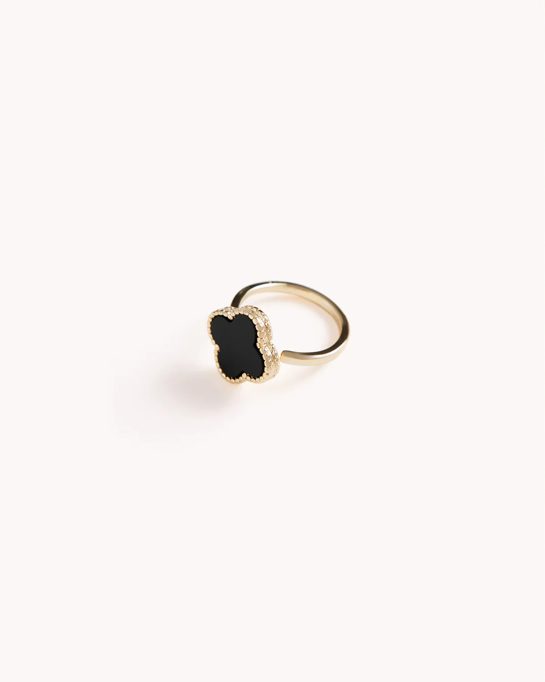 VERNA RING - GOLD-BLACK