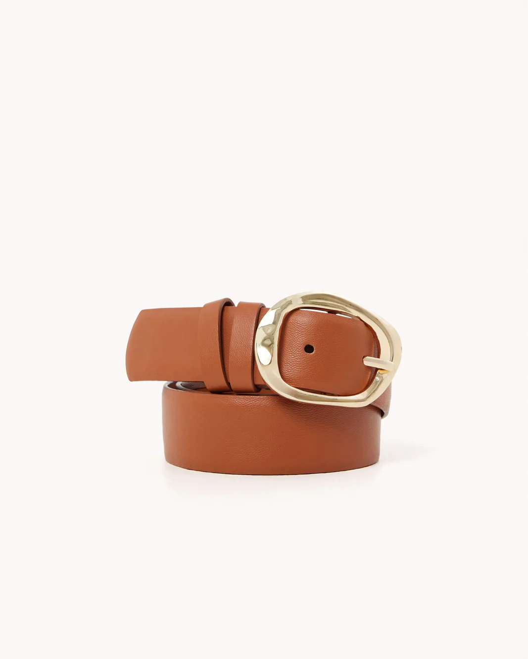 BERNADETTE BELT - TAN-GOLD