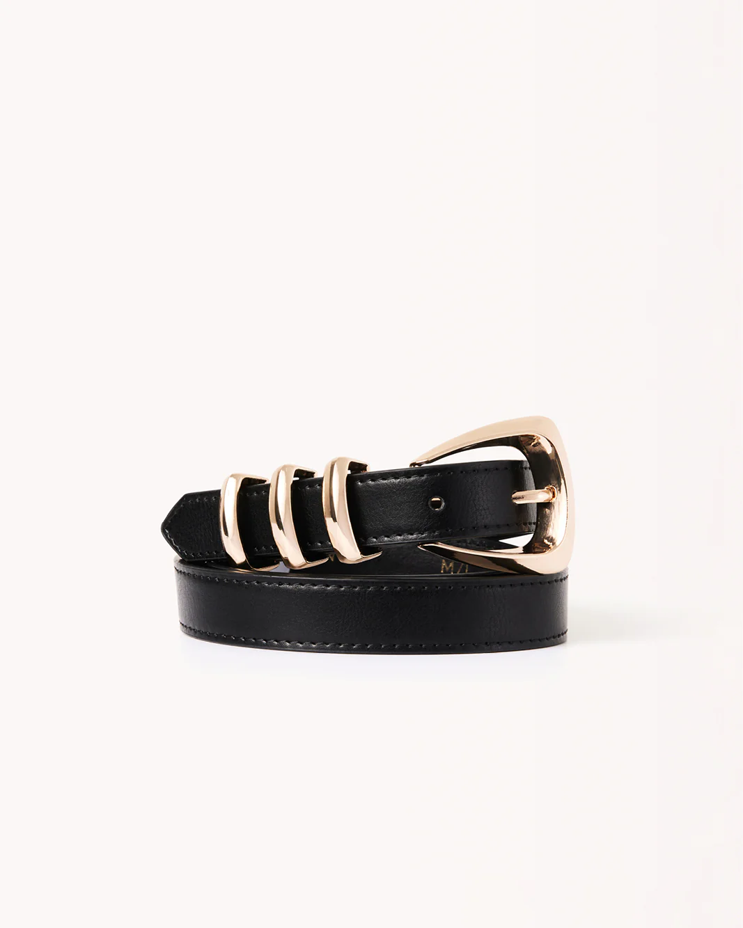 CHARLOTTE BELT - BLACK-GOLD
