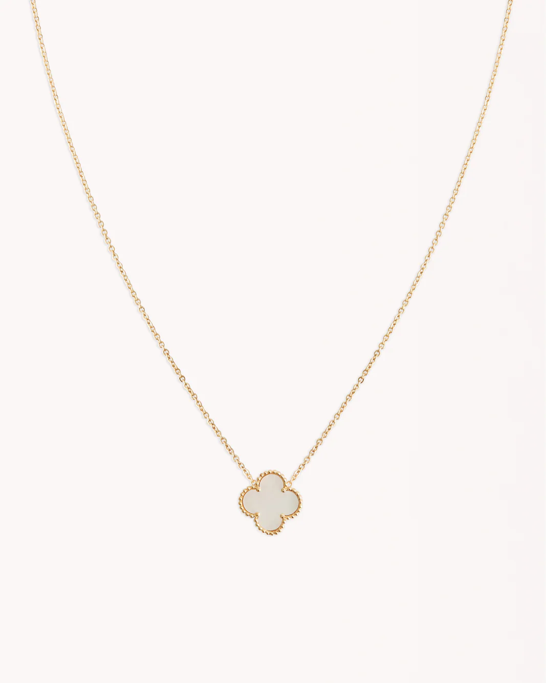 VERENA NECKLACE - PEARL-GOLD