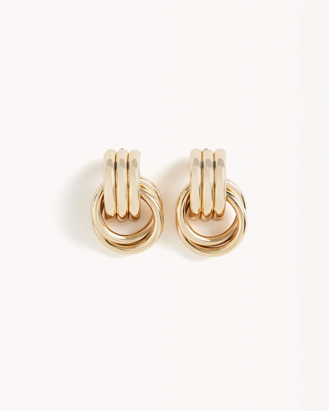 ANTHE LARGE EARRINGS - GOLD