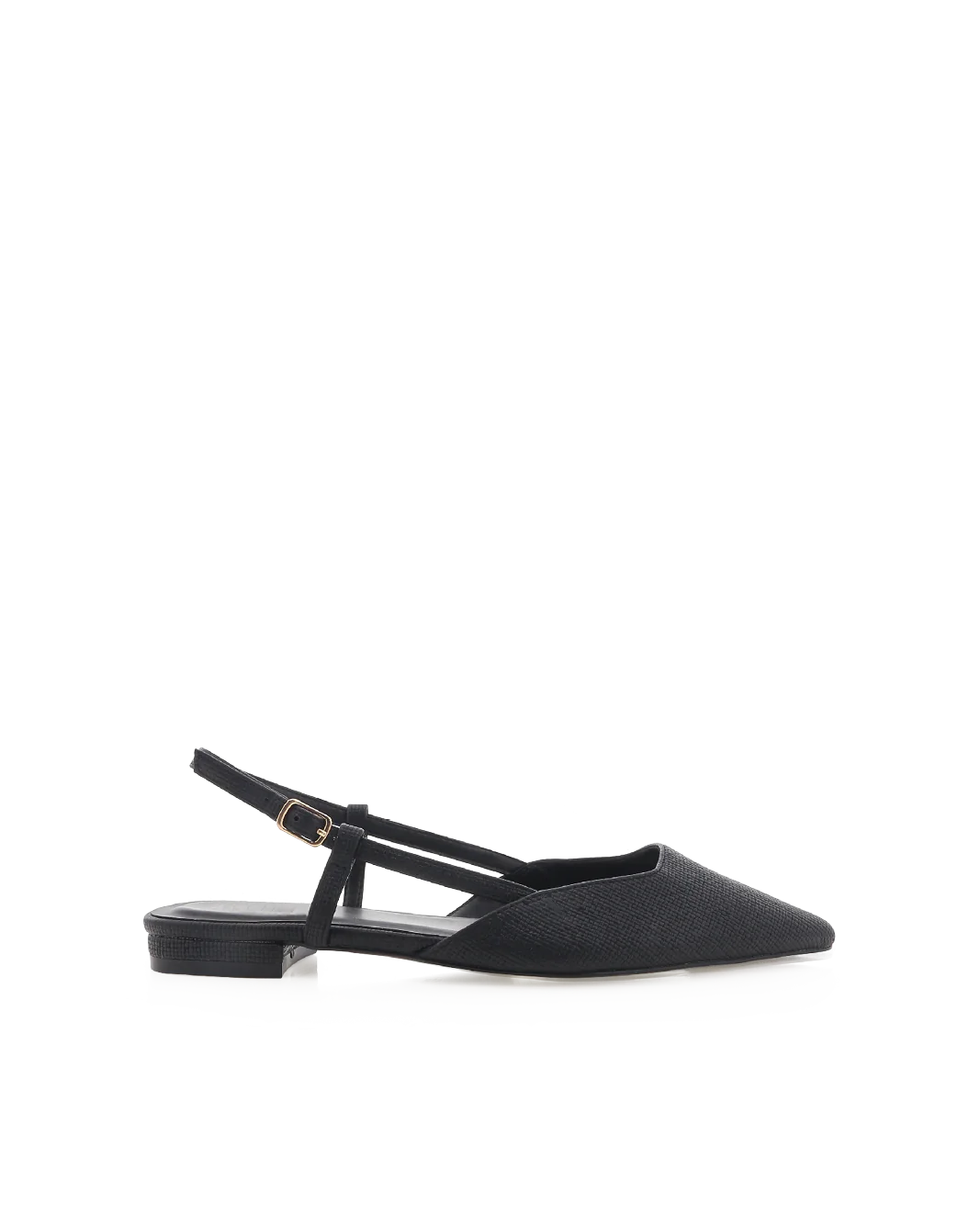 IVER - BLACK RAFFIA TEXTURE