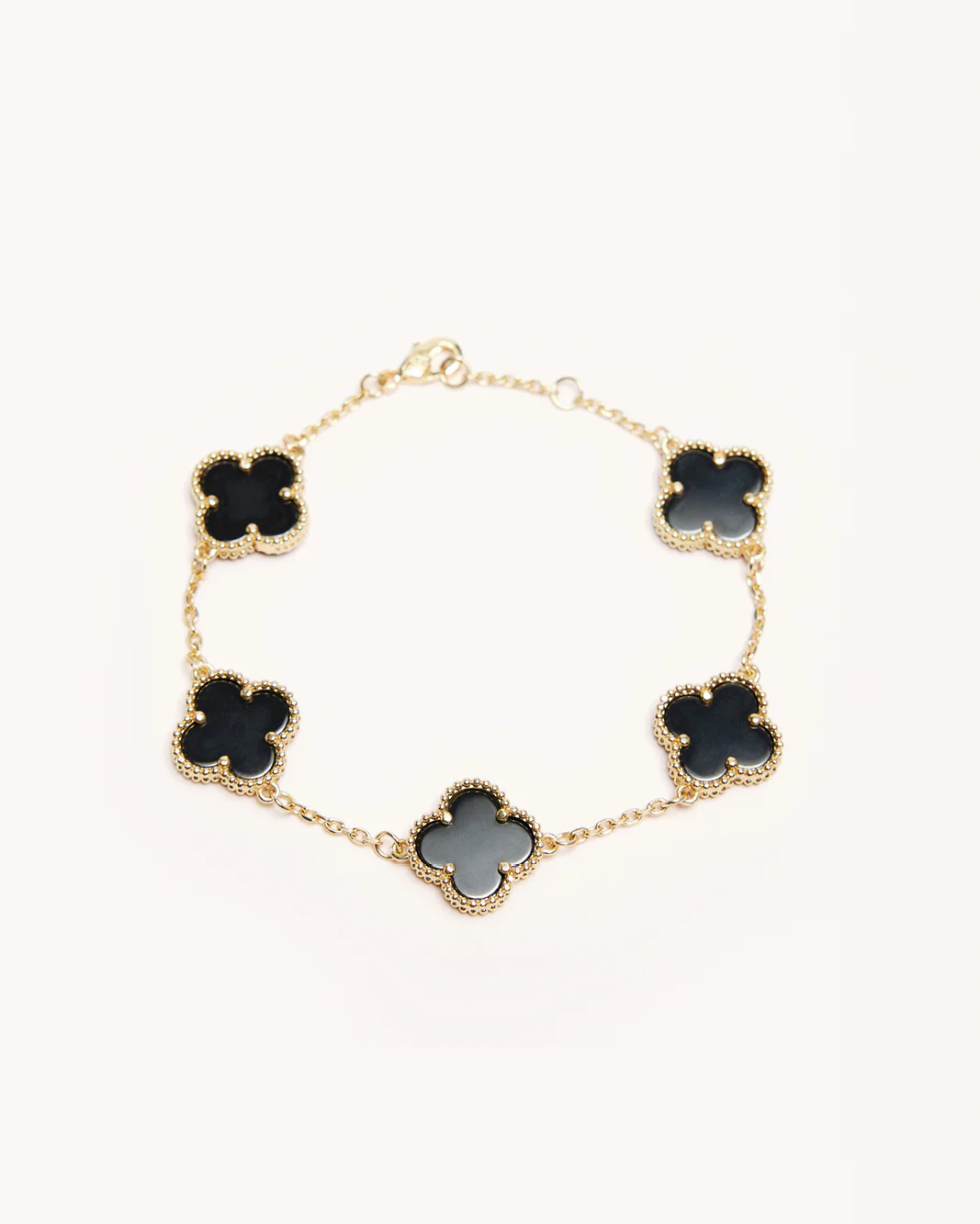 VENETIA BRACELET - BLACK-GOLD