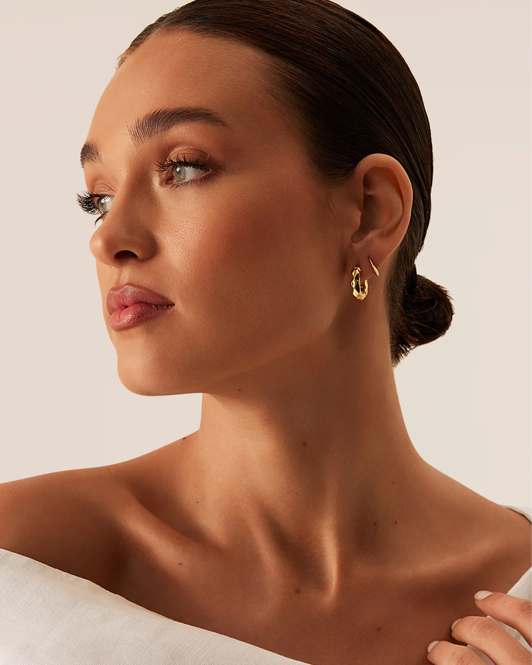 AMOURA EARRING 3 PACK - GOLD PLATED 18K