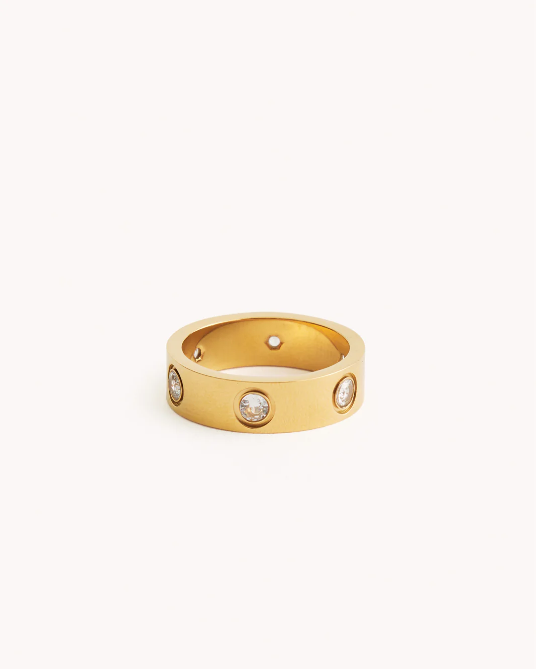 BENLEY RING - GOLD PLATED 18K
