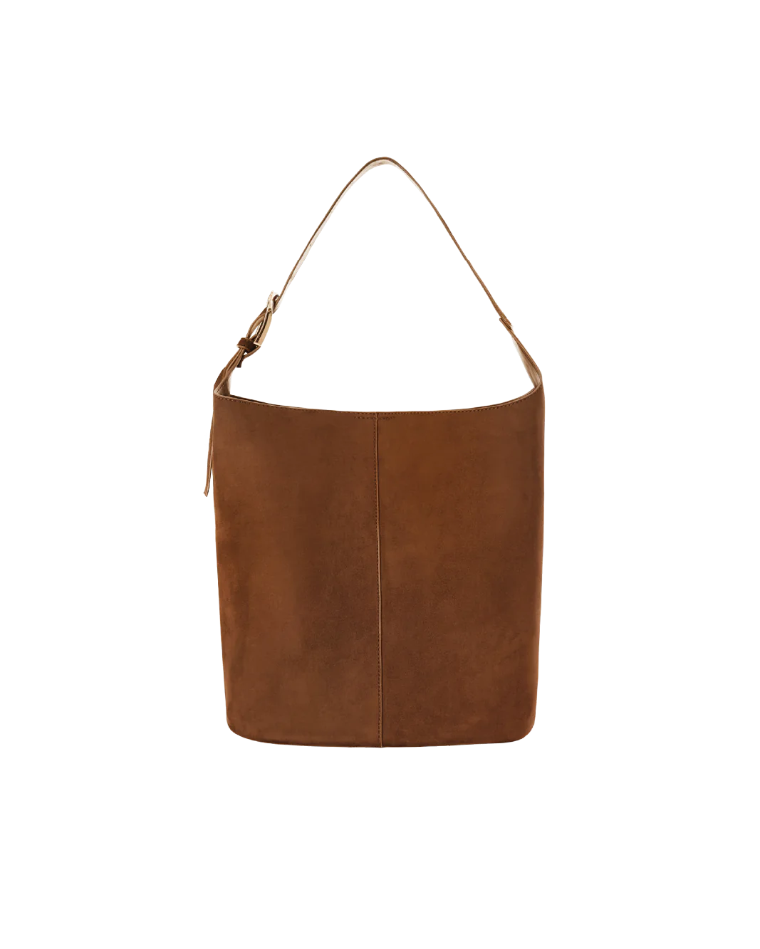 CALI SHOULDER BAG - TAN SUEDE