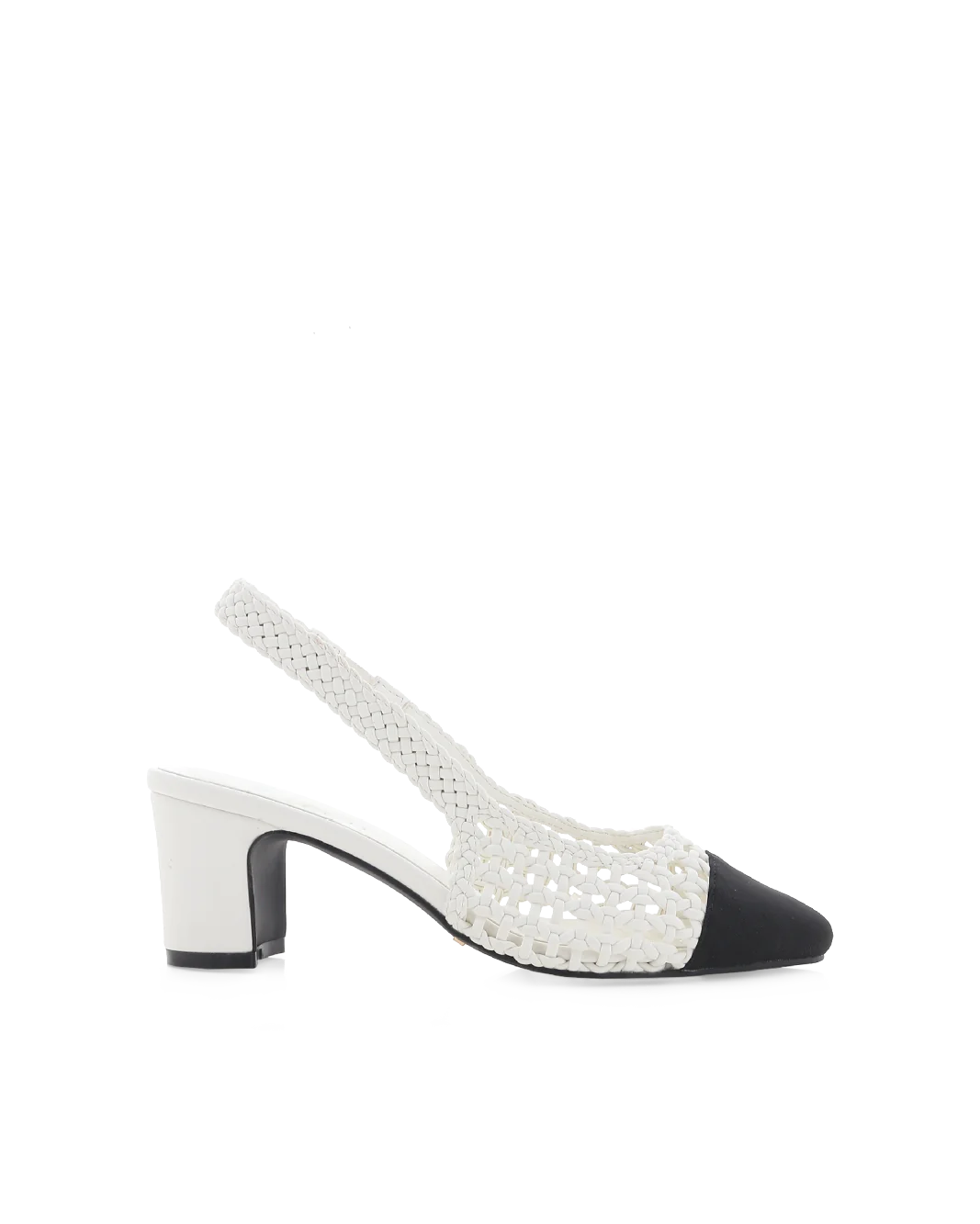 FLORIS - WHITE-BLACK GROSGRAIN