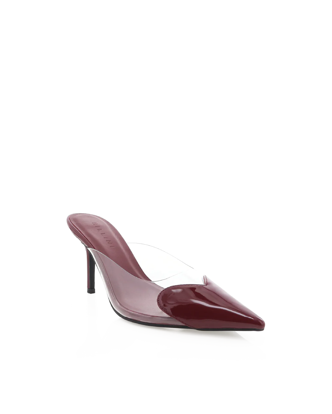 KARESS - CHERRY RED PATENT-CLEAR