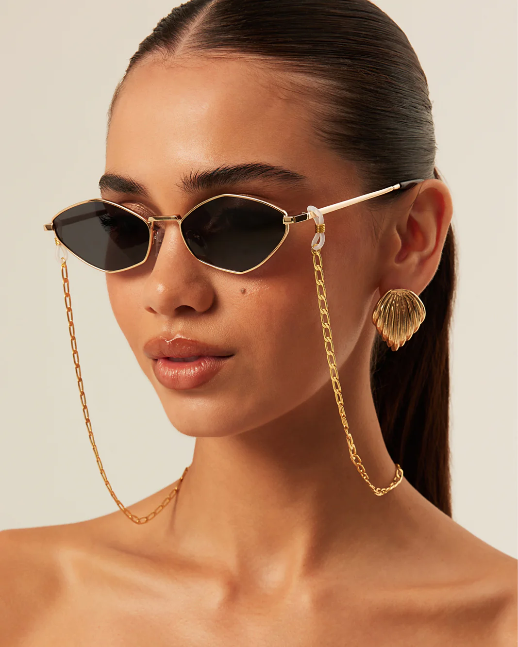 SUNGLASS CHAIN - GOLD