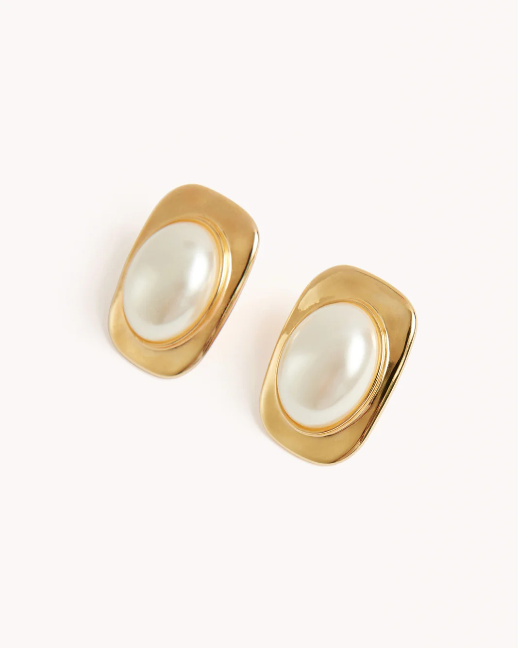 SADIE EARRINGS - GOLD-PEARL