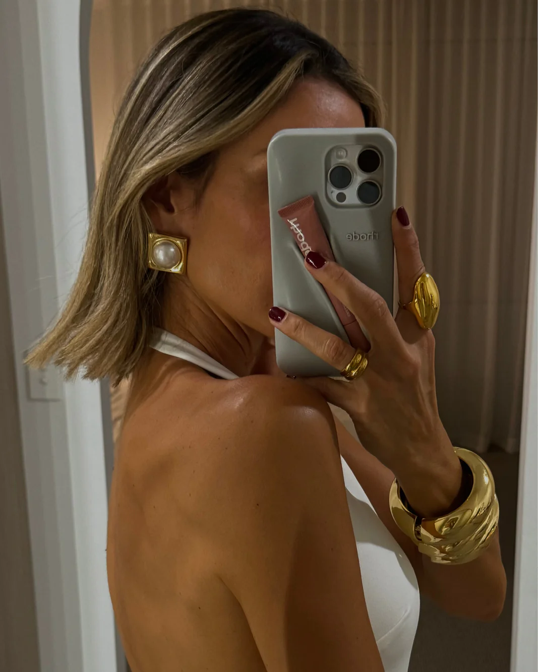 HARMONY BANGLE - GOLD PLATED 18K