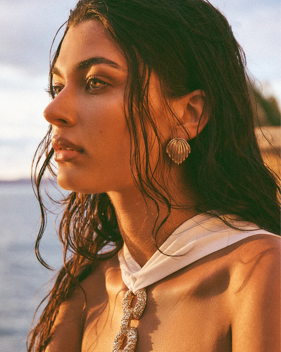 AURORA EARRING - GOLD