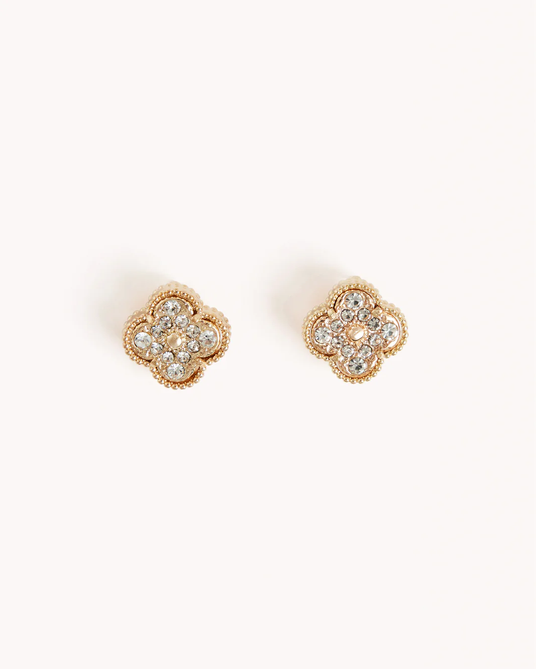 VANESSA EARRINGS - GOLD-DIAMANTE