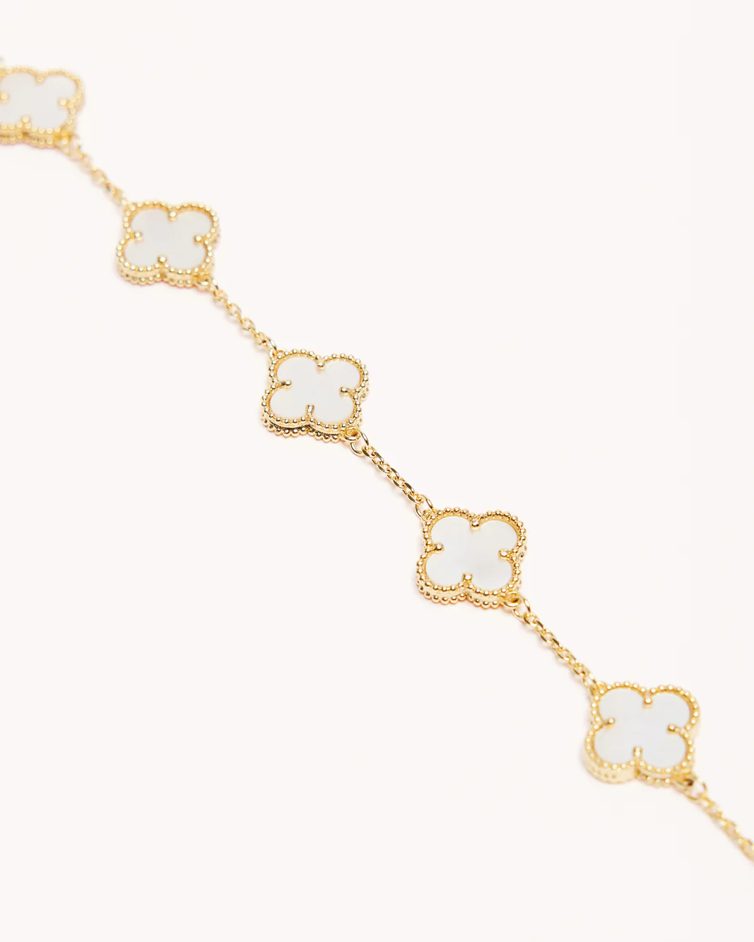 VENETIA BRACELET - PEARL-GOLD