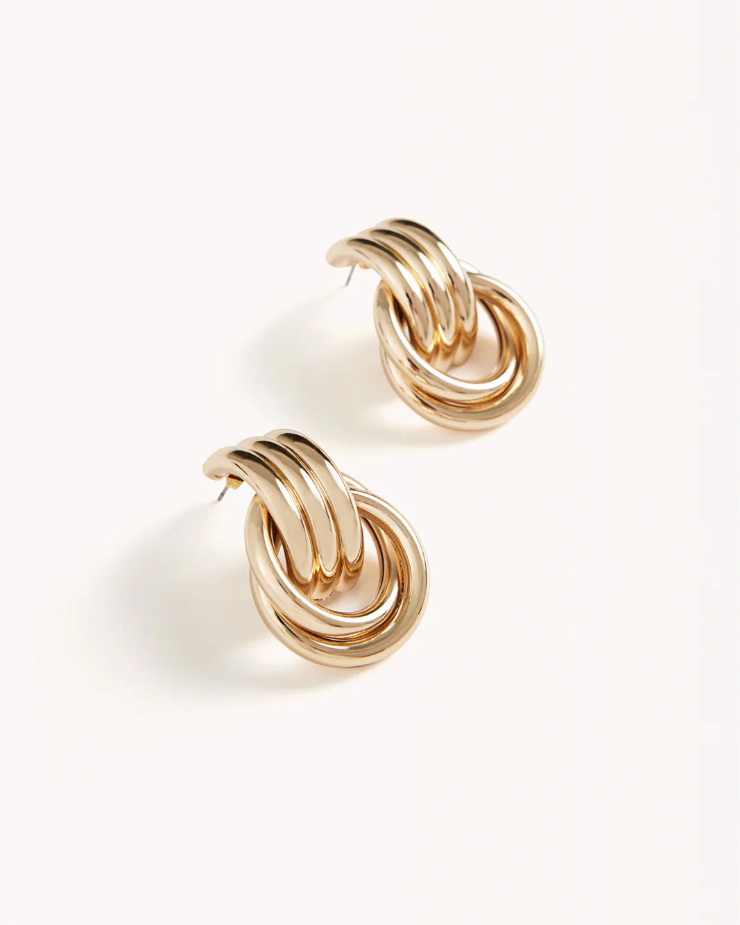 ANTHE LARGE EARRINGS - GOLD