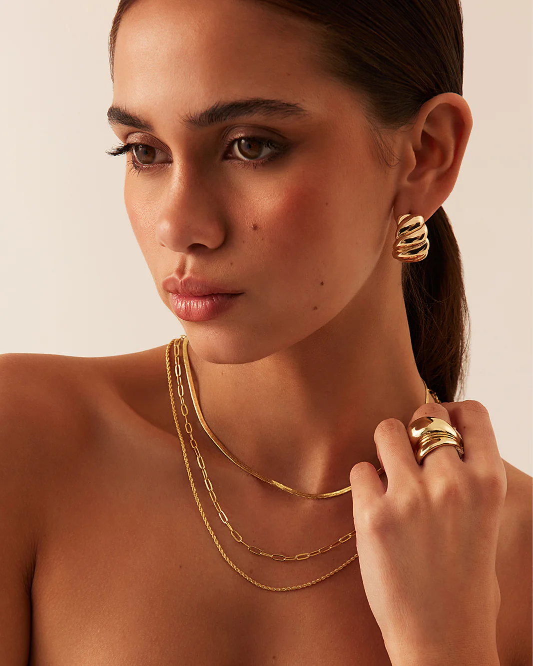 CATALINA NECKLACE PACK - GOLD PLATED 18K