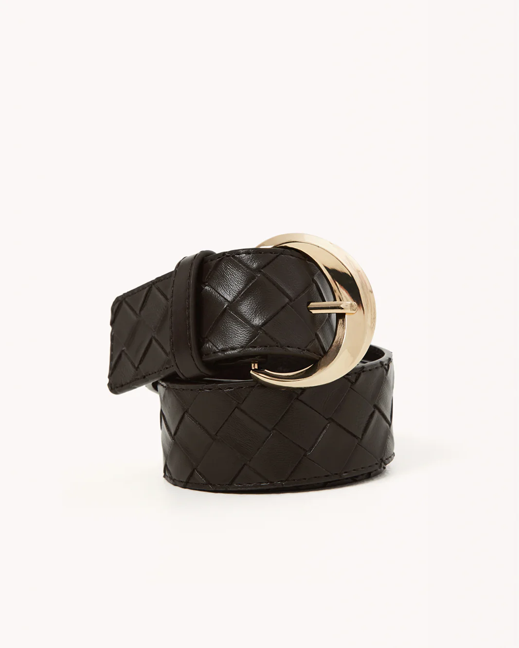 BRITTANY BELT - CHOCOLATE-GOLD