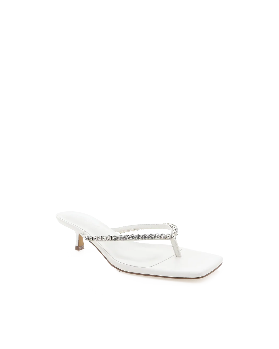 KATHLEEN - WHITE-DIAMANTE