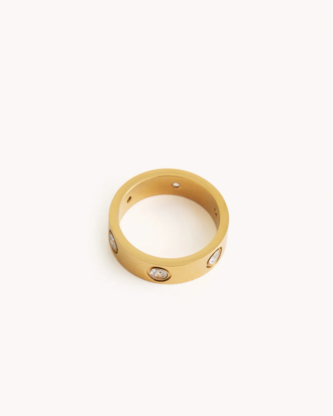 BENLEY RING - GOLD PLATED 18K