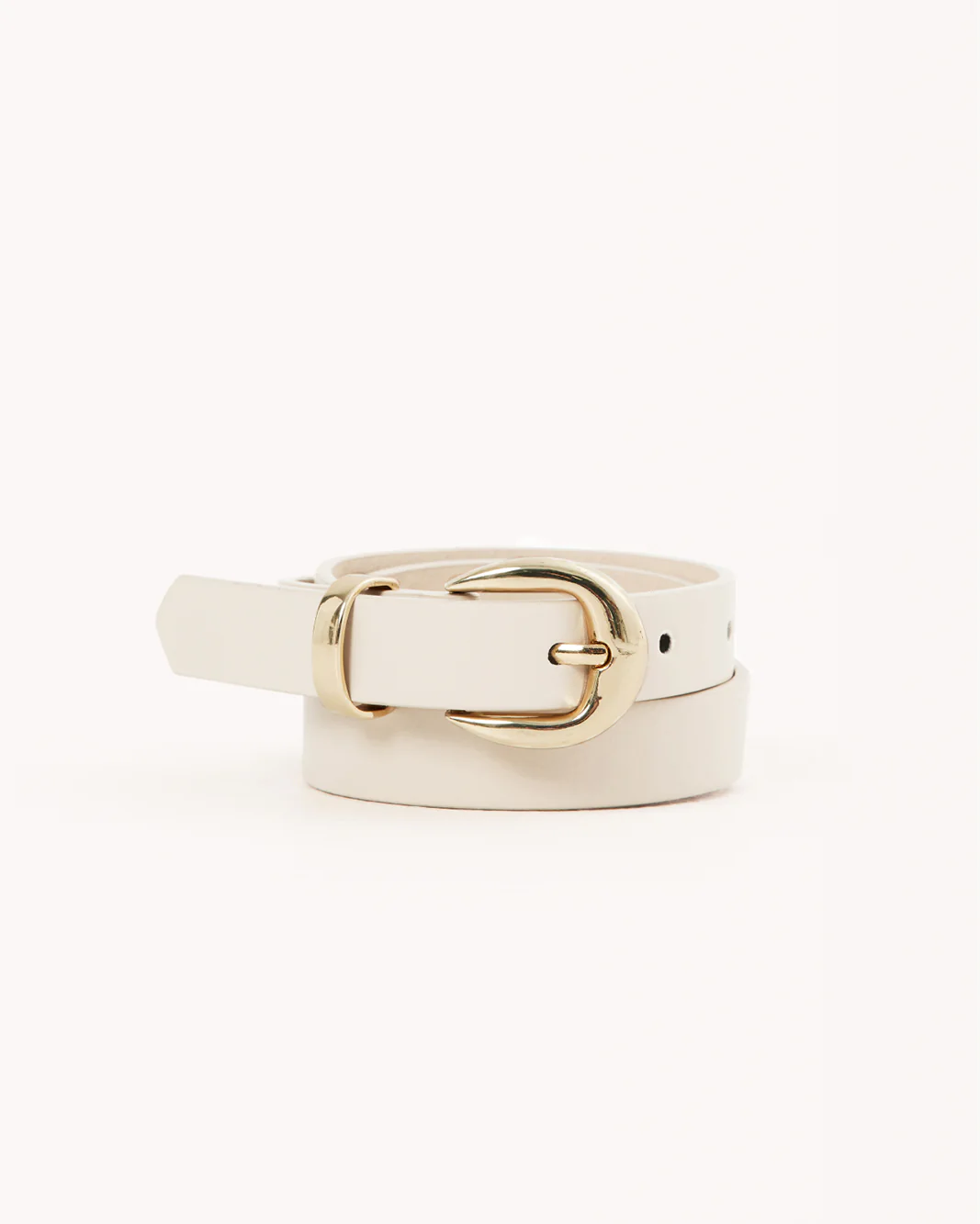 BELLA BELT - BONE-GOLD