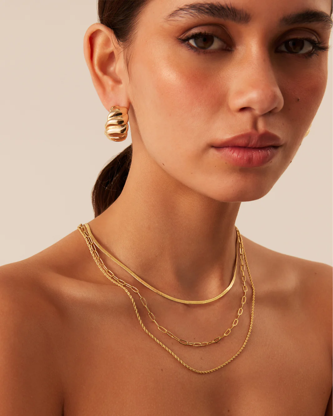 CATALINA NECKLACE PACK - GOLD PLATED 18K