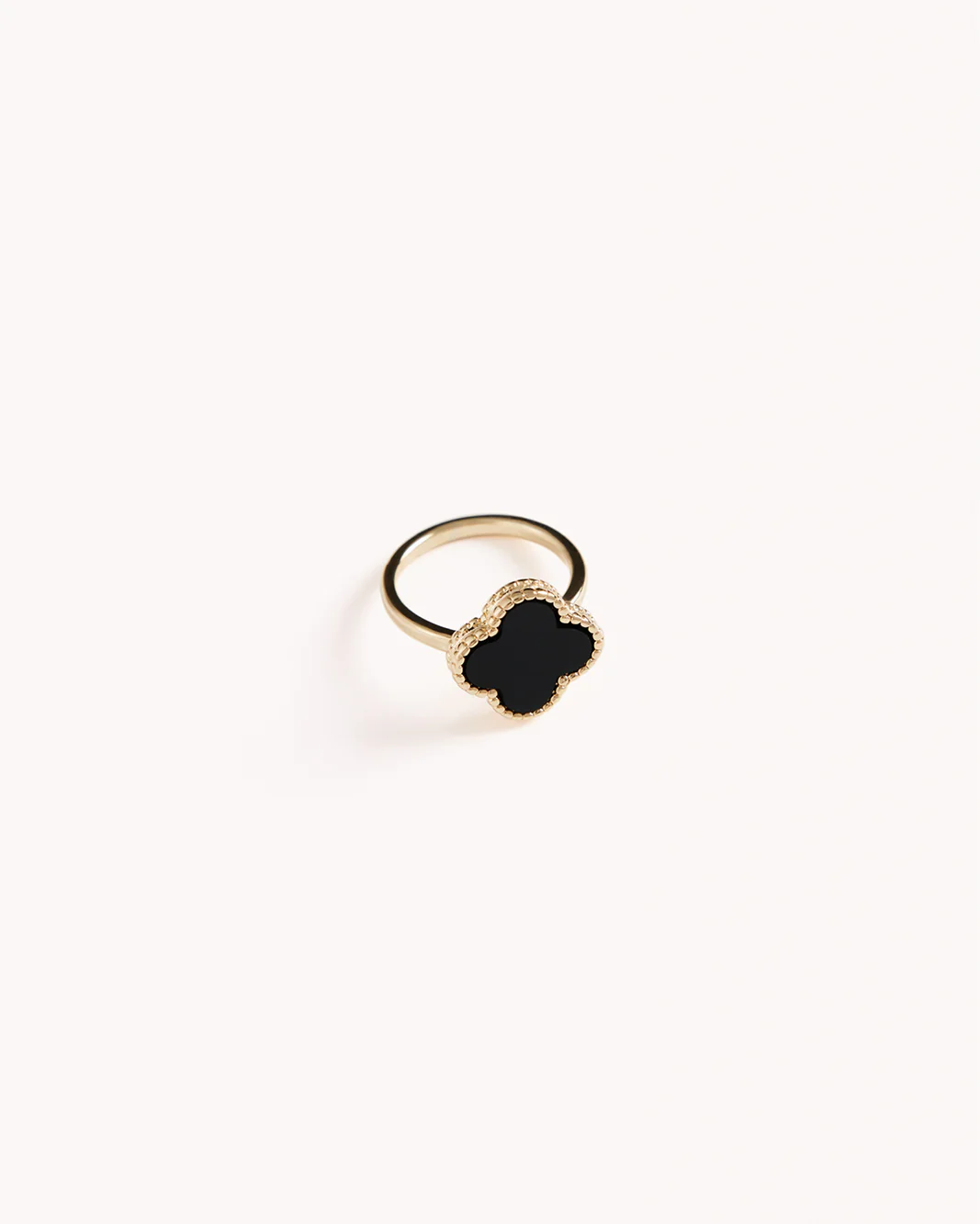 VERNA RING - GOLD-BLACK