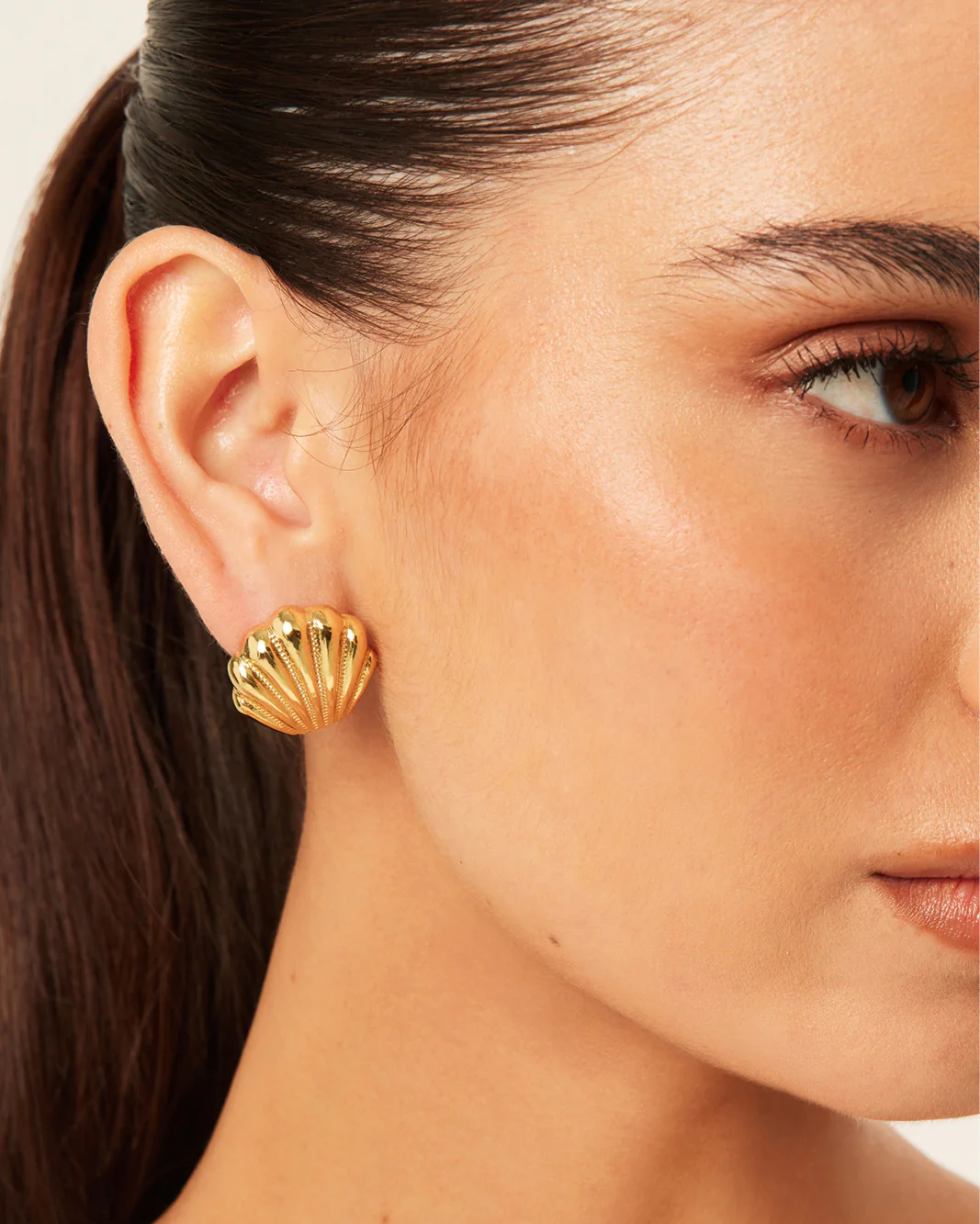 OCEAN EARRINGS 2 PACK - GOLD-PEARL