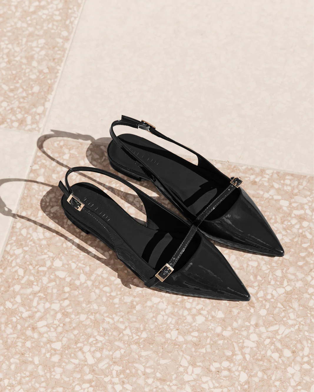 ISALINE - BLACK PATENT