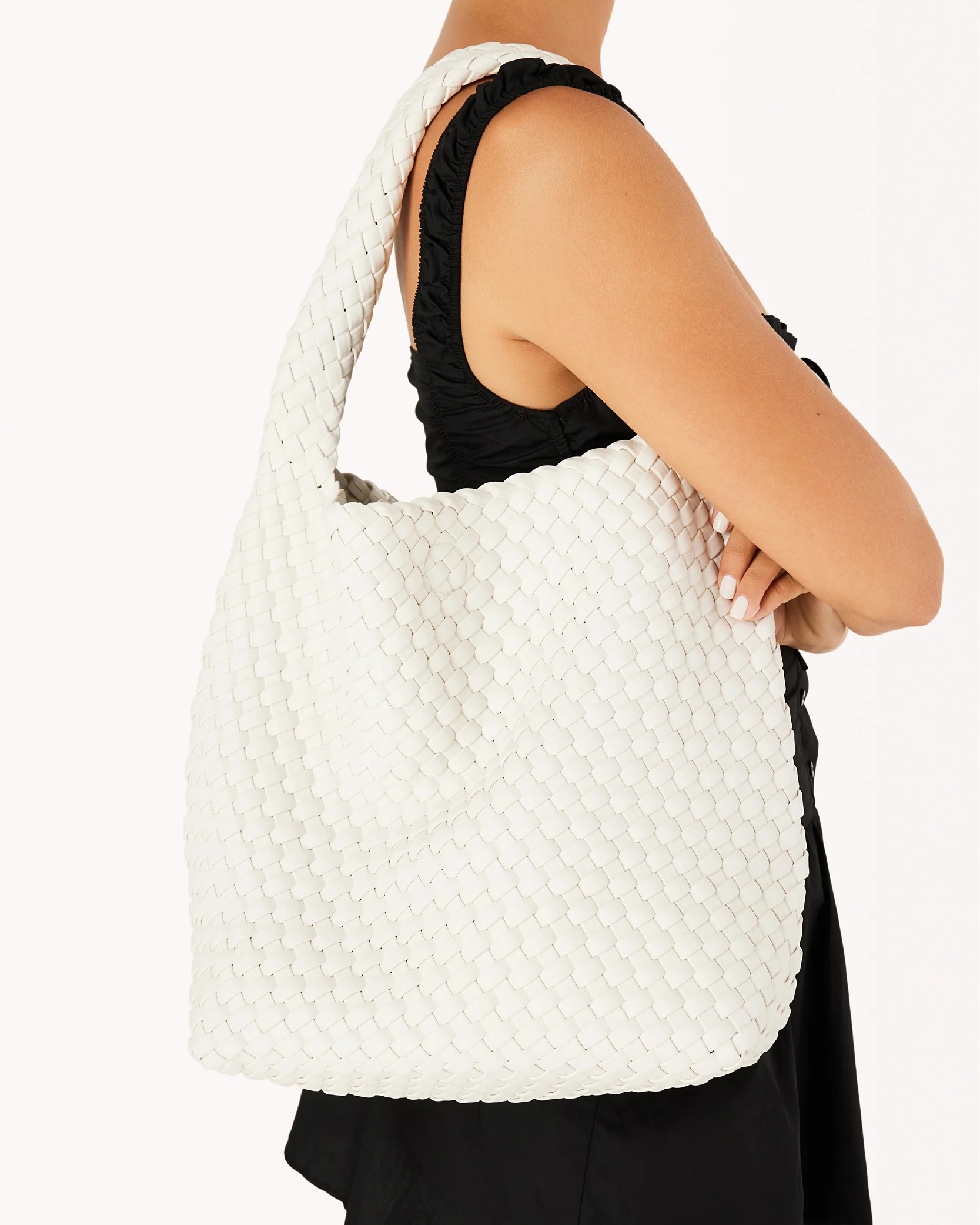 AVIVA SHOULDER BAG - BONE