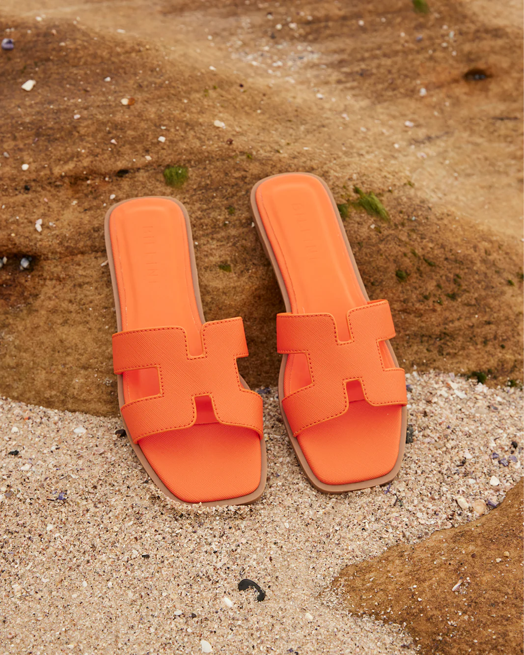 GORDY - NECTARINE SAFFIANO SHINE