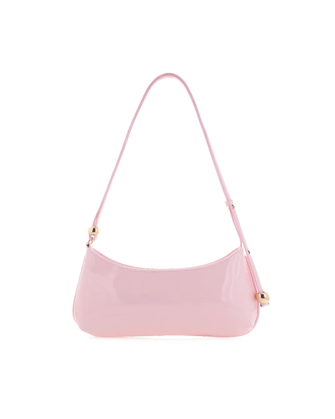 ROSABELLE SHOULDER BAG - ICE PINK PATENT