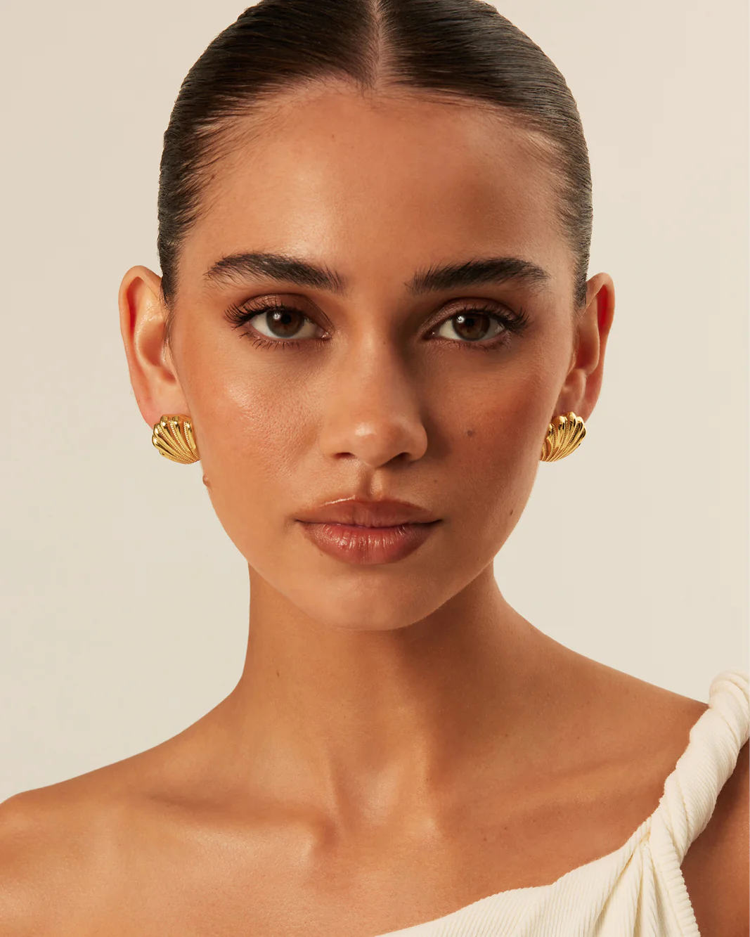 OCEAN EARRINGS 2 PACK - GOLD-PEARL