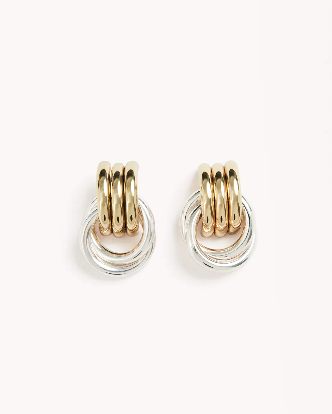 ANTHE EARRING - GOLD-SILVER