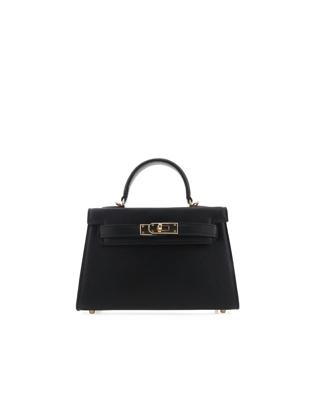 HARIETTE HANDLE BAG - BLACK