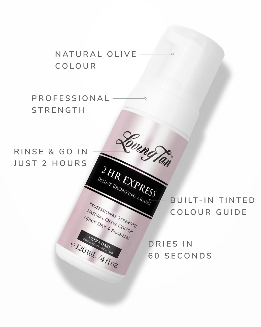 2HR EXPRESS MOUSSE - ULTRA DARK