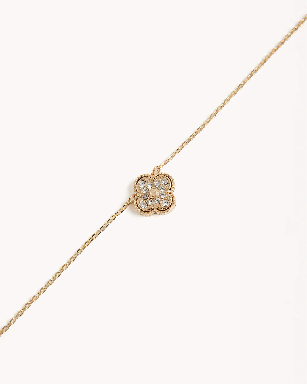 VERENA NECKLACE - GOLD-DIAMANTE